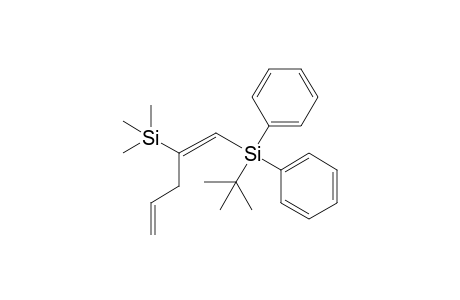 tert-Butyl-diphenyl-[(1E)-2-trimethylsilylpenta-1,4-dienyl]silane
