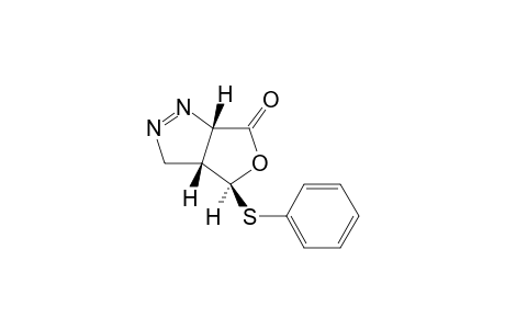 (3aR,4S,6aS)-4-(phenylthio)-3,3a,4,6a-tetrahydrofuro[3,4-c]pyrazol-6-one