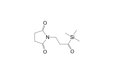 1-(3-keto-3-trimethylsilyl-propyl)pyrrolidine-2,5-quinone