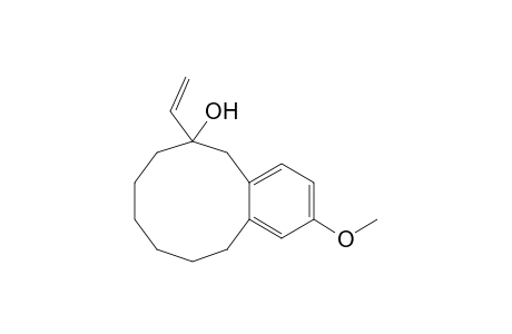 2-Methoxy-6-vinyl-7,8,9,10,11,12-hexahydro-6(5H)-benzocyclodecenol