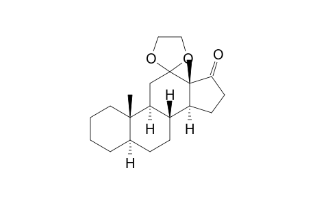 5.alpha.-Androstan-12,17-dione 12-ethylene acetal