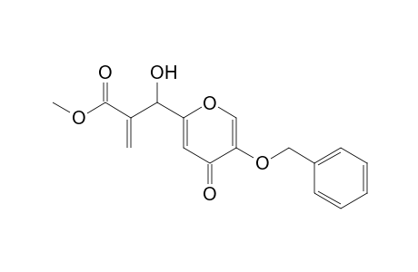2-[(5-Benzyloxy-4-oxo-4H-pyran-2-yl)hydroxymethyl]acrylic Acid Methyl Ester