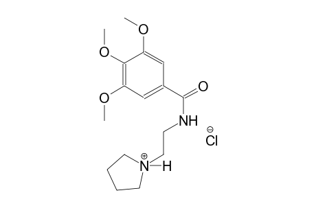 1-{2-[(3,4,5-trimethoxybenzoyl)amino]ethyl}pyrrolidinium chloride