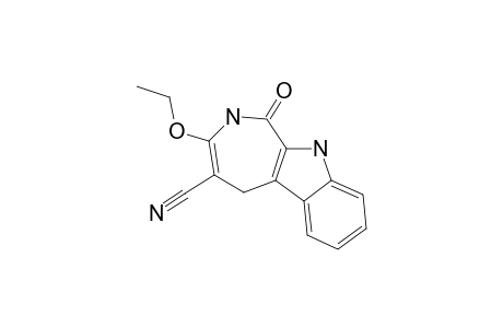 4-CYANO-3-ETHOXY-1-OXO-[1,2,5,10]-TETRAHYDRO-AZEPINO-[3,4-B]-INDOLE