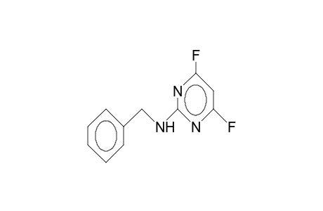 2-Pyrimidinamine, 4,6-difluoro-N-(phenylmethyl)-