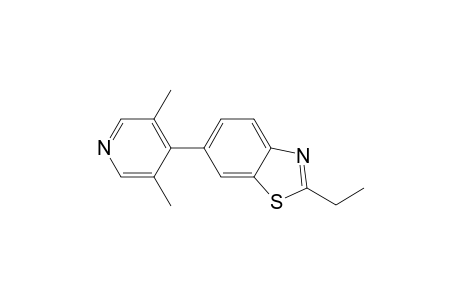 Benzothiazole, 6-(3,5-dimethyl-4-pyridinyl)-2-ethyl-