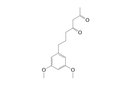 1-(3,5-DIMETHOXYPHENYL)-HEPTANE-4,6-DIONE