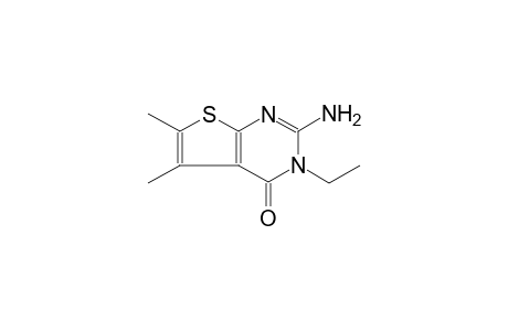 thieno[2,3-d]pyrimidin-4(3H)-one, 2-amino-3-ethyl-5,6-dimethyl-