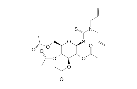 (2,3,4,6-Tetra-O-acetyl-b-d-galactopyranosyl)-diallyl-dithiocarbamate