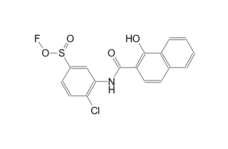 N-{2-chloro-5-[(fluorooxy)sulfinyl]phenyl}-1-hydroxy-2-naphthamide