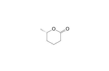 (6S)-6-methyl-2-oxanone