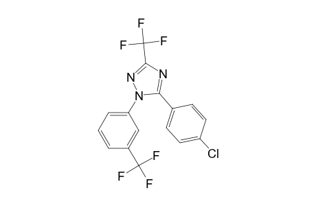 1H-1,2,4-Triazole, 5-(4-chlorophenyl)-3-(trifluoromethyl)-1-[3-(trifluoromethyl)phenyl]-