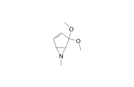 6-Aza-4,4-dimethoxy-6-methylbicyclo[3.10]hex-2-ene