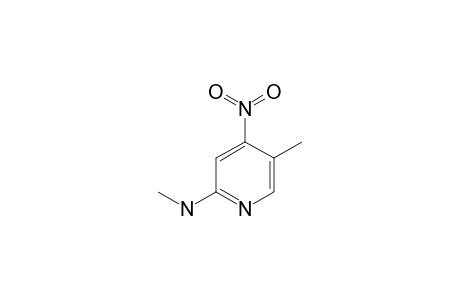 methyl-(5-methyl-4-nitro-2-pyridyl)amine