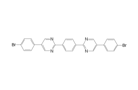 4-Phenylenebis[5-(4-bromophenyl)-2-pyrimidine]
