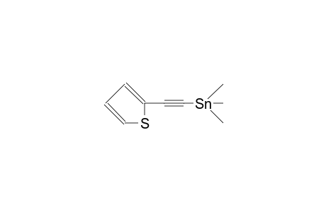 2-(2-Trimethylstannyl-1-ethynyl)-thiophene