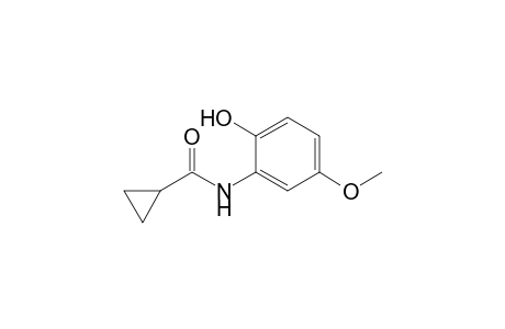 Cyclopropanecarboxylic acid (2-hydroxy-5-methoxyphenyl)amide