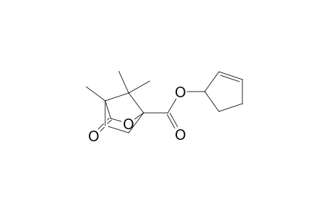 cyclopent-2-enyl (-) camphanate