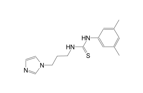 N-(3,5-dimethylphenyl)-N'-[3-(1H-imidazol-1-yl)propyl]thiourea