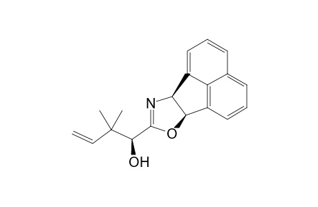 (6bR*,9aS*)-8-[(S*)-1-Hydroxy-2,3-dimethyl-3-butenyl)-2H[6b,9a]acenaphthyleno[1,2-d]oxazole
