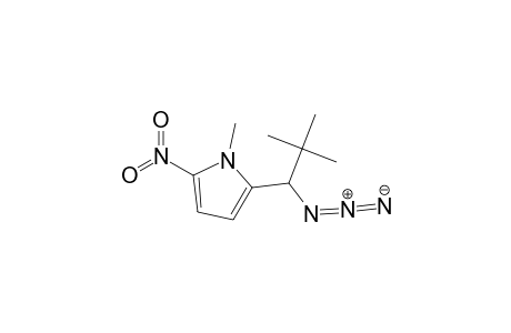 1H-Pyrrole, 2-(1-azido-2,2-dimethylpropyl)-1-methyl-5-nitro-