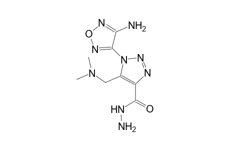 1-(4-amino-1,2,5-oxadiazol-3-yl)-5-[(dimethylamino)methyl]-1H-1,2,3-triazole-4-carbohydrazide