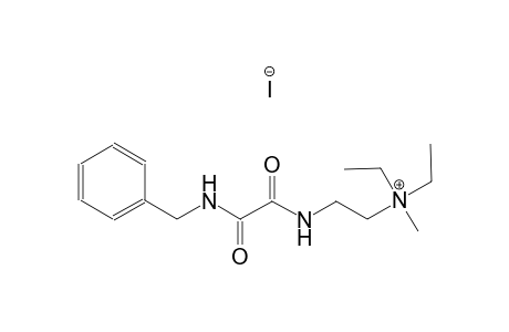 ethanaminium, 2-[[1,2-dioxo-2-[(phenylmethyl)amino]ethyl]amino]-N,N-diethyl-N-methyl-, iodide