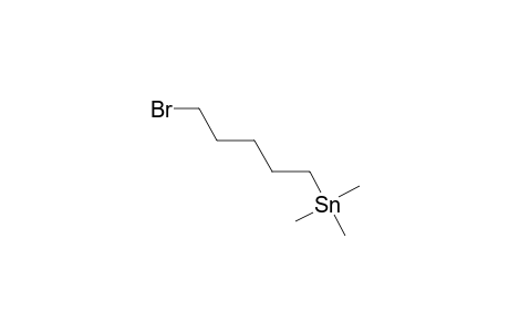 (5-bromopentyl)trimethylstannane