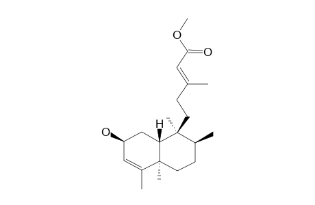 METHYL-2-BETA-HYDROXYClERODA-3,13-DIEN-15-OATE
