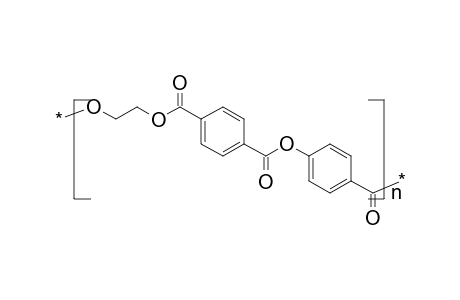 Poly(oxyethyleneoxyterephthaloyl-co-4-oxy-benzoyl)