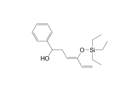 Benzenemethanol, .alpha.-[3-[(triethylsilyl)oxy]-2,4-pentadienyl]-, (Z)-