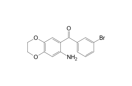 7-[(3-bromophenyl)carbonyl]-2,3-dihydro-1,4-benzodioxin-6-amine
