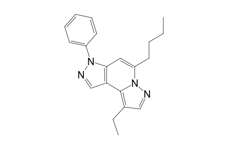 5-Butyl-9-ethyl-3-phenyl-3H-dipyrazolo[1,5-a:4',3'-c]pyridine