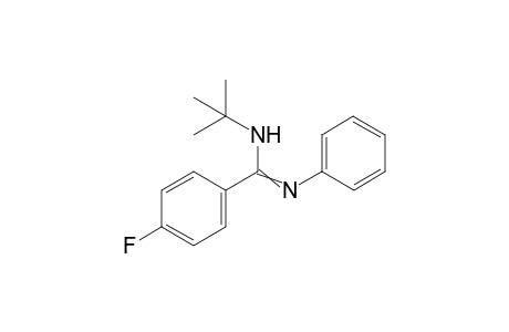 N-(tert-Butyl)-4-fluoro-N'-phenylbenzimidamide