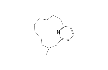 10-Methyl-16-azabicyclo[10.3.1]hexadeca-1(16),12,14-triene