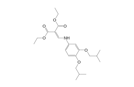 Propanedioic acid, [[[3,4-bis(2-methylpropoxy)phenyl]amino]methylene]-, diethyl ester