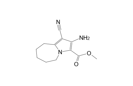 2-methoxycarbonyl-3-amino-4-cyano-1,5-pentamethyleno-1H-pyrrole