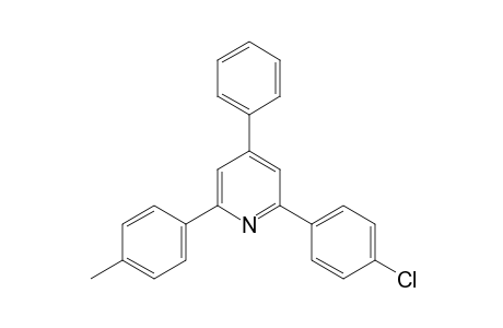2-(p-chlorophenyl)-4-phenyl-6-p-tolylpyridine