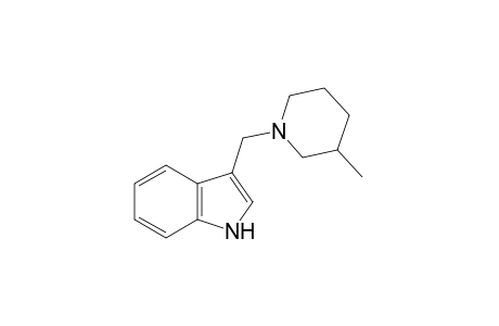 3-[(3-methylpiperidino)methyl]indole