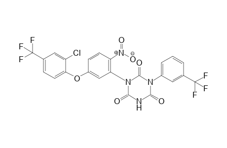 1,3,5-Triazine-2,4,6(1H,3H,5H)-trione, 1-[5-[2-chloro-4-(trifluoromethyl)phenoxy]-2-nitrophenyl]-3-[3-(trifluoromethyl)phenoxy]-