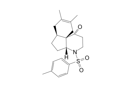 (4aS,8aS,10aR)-6,7-methyl-1-[(4-methylphenyl)sulfonyl]-2,3,5,8,8a,9,10,10a-octahydroindeno[1,7a-b]pyridin-4(1H)-one