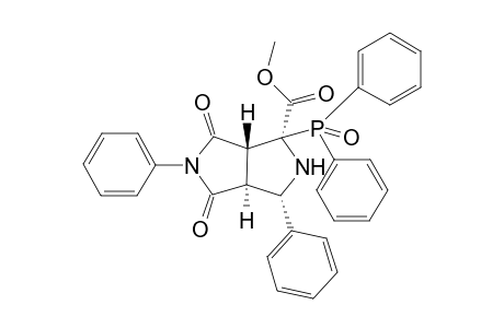 (1.alpha.,3.alpha.,3a.alpha.,6a.beta)-methyl octahydro-1-(diphenylphosphinoyl)-4,6-dioxo-3,5-diphenylpyrrolo[3,4-c]pyrrole-1-carboxylate
