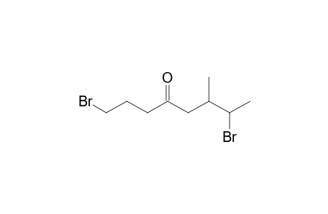 1,7-Dibromo-6-methyloctan-4-one