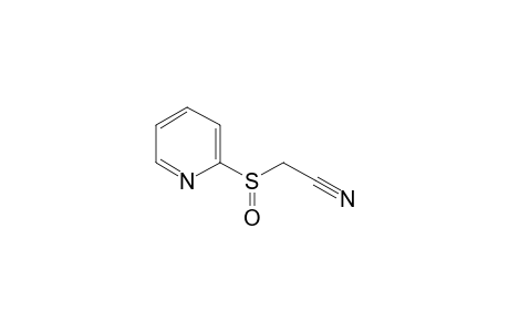 Acetonitrile, 2-(2-pyridylsulfinyl)-