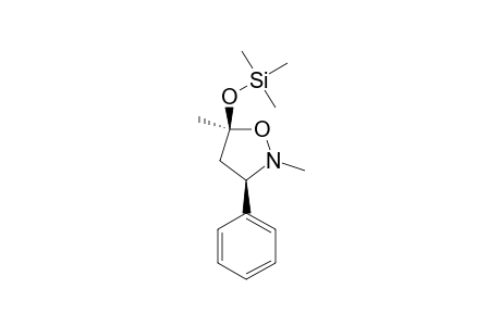 CIS-2,5-DIMETHYL-3-PHENYL-5-(TRIMETHYLSILOXY)-ISOXAZOLIDINE