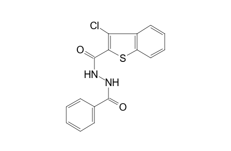 N'-Benzoyl-3-chloro-1-benzothiophene-2-carbohydrazide