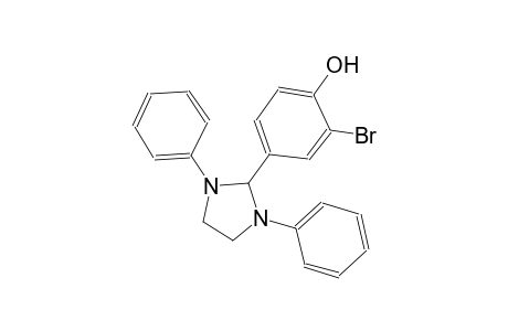 phenol, 2-bromo-4-(1,3-diphenyl-2-imidazolidinyl)-