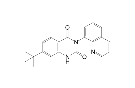 7-(tert-Butyl)-3-(quinolin-8-yl)quinazoline-2,4(1H,3H)-dione