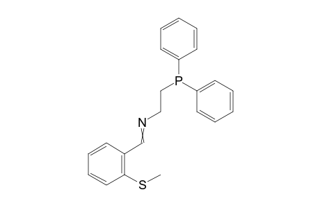 2-(diphenylphosphino)-N-(2-(methylthio)benzylidene)ethanamine