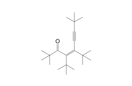(4Z)-4,5-bis(t-Butyl)-2,2,8,8,-tetramethyl-4-nonen-6-yn-3-one